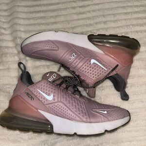 pink nike air max 270s